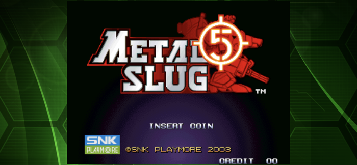 METAL SLUG 5 ACA NEOGEO