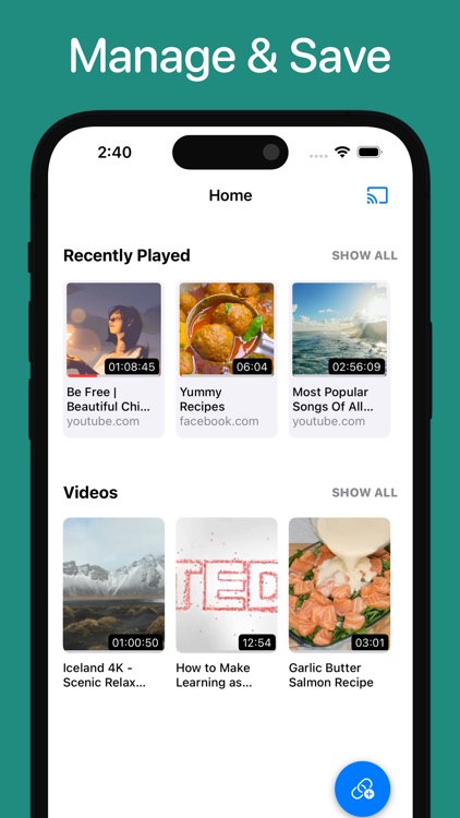 Video Saver PRO+ Player