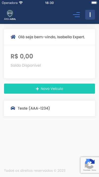 Área Azul Garça Screenshot