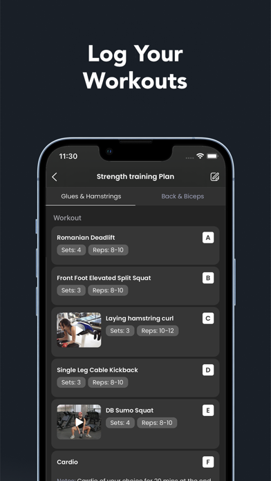 TVM Coaching app Screenshot