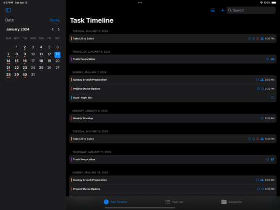 Screenshot #4 pour MeToDo Task Manager