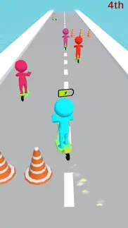 scooter rush 3d iphone screenshot 3