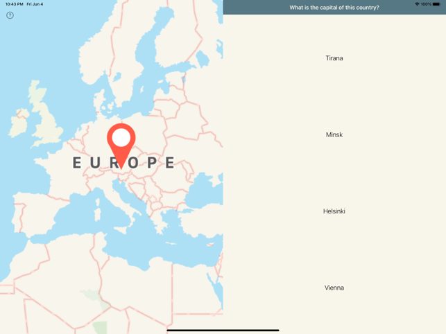 ‎Learn Geography @ Homescreen Screenshot