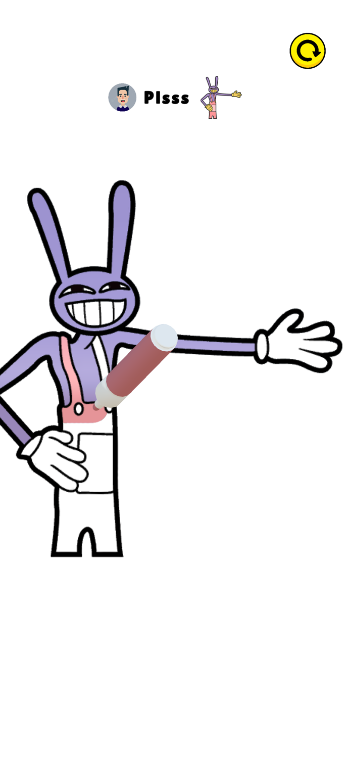 Coloring Digital Circus Clown