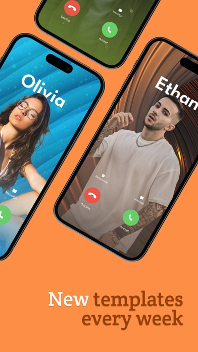 CallPics Contact Posters Screenshot