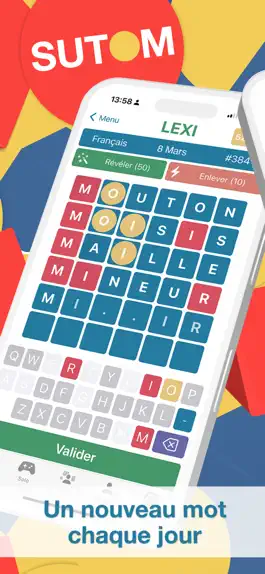 Game screenshot Sutom - Puzzle de mots du jour mod apk