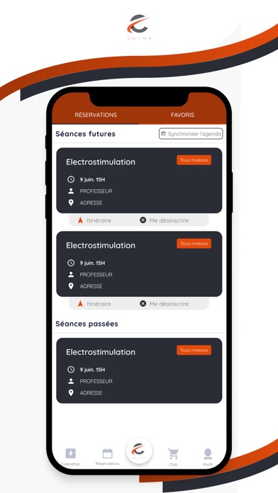 C.line-Electrostimulation Screenshot