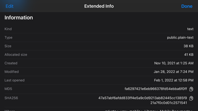 Extended File Infoのおすすめ画像3