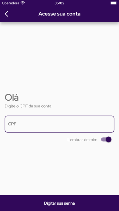 Pague Assim: Conta Digital Screenshot