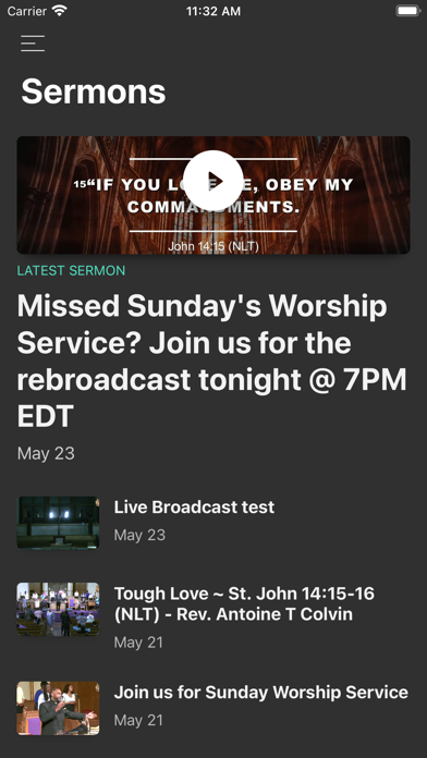 Little Rock Baptist Church Screenshot