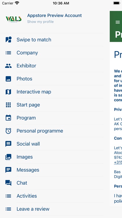 WALS 2023 programm app screenshot-3