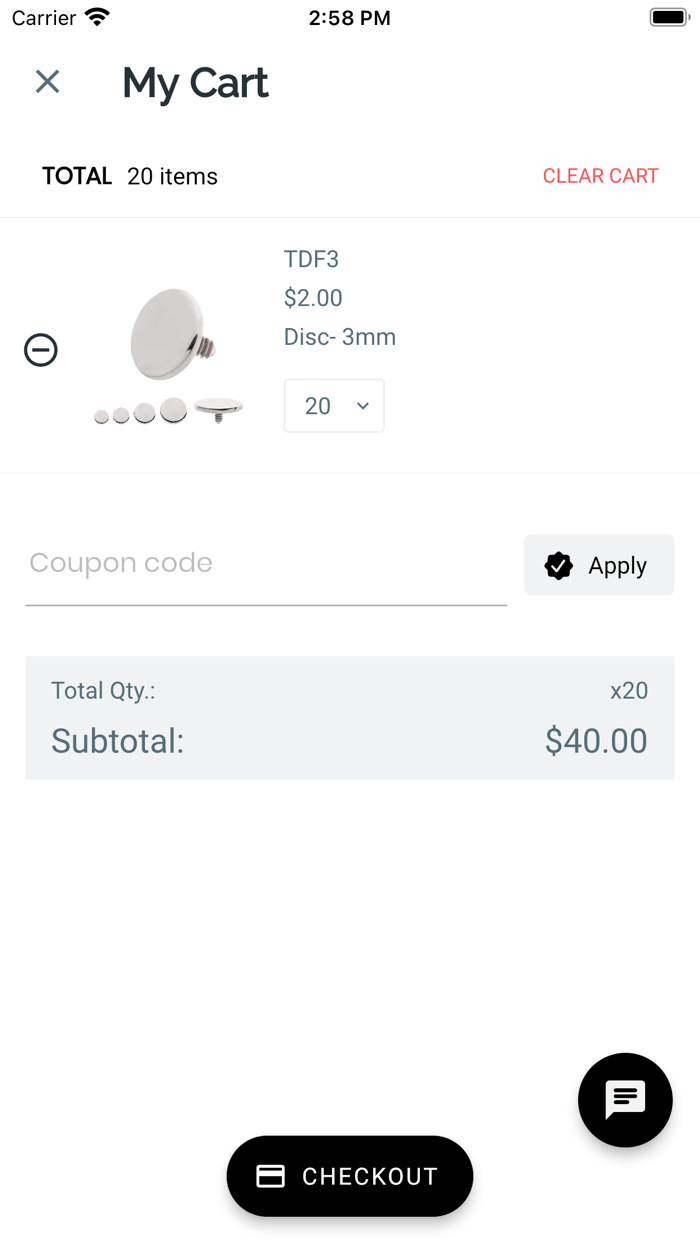 Invictus Body Jewelry