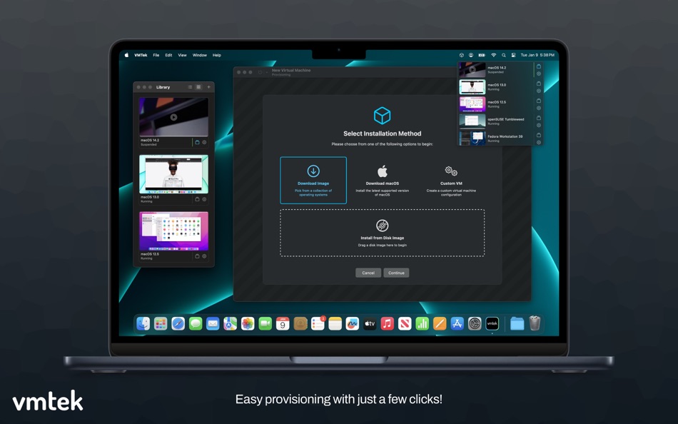#5. VMTek (macOS) 由: Cyaneous, Inc.