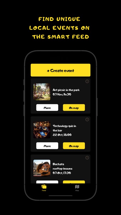 SHAKA: unique local events