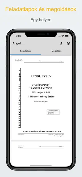 Game screenshot Érettségi gyakorló apk