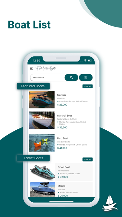 Fresh Water Boats Screenshot