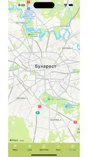 bucharest subway map iphone screenshot 4