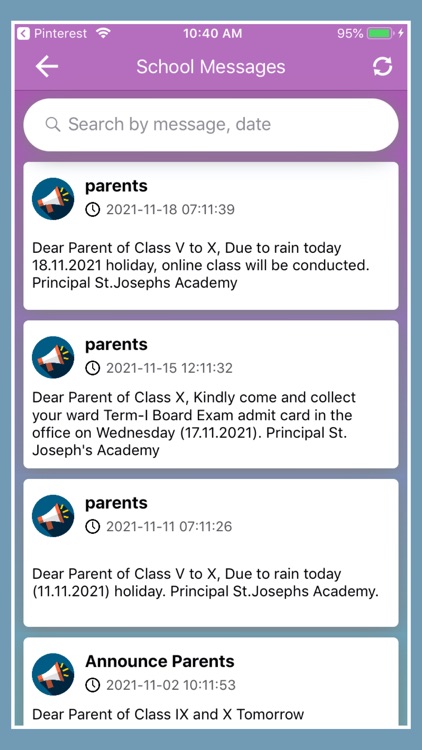 St Joseph's Academy CBSE Hosur screenshot-3