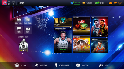 screenshot of NBA LIVE Mobile Basketball 3