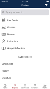 Institute of Catholic Culture screenshot