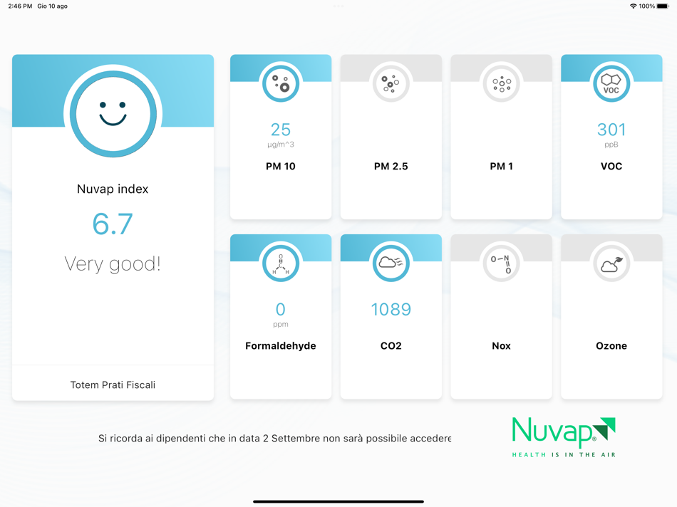 #2. Nuvap Totem (iOS) 由: Nuvap srl