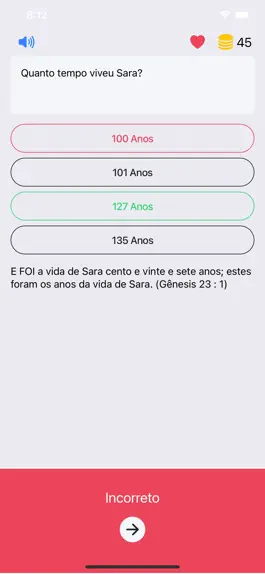 Game screenshot Perguntas Bíblicas apk