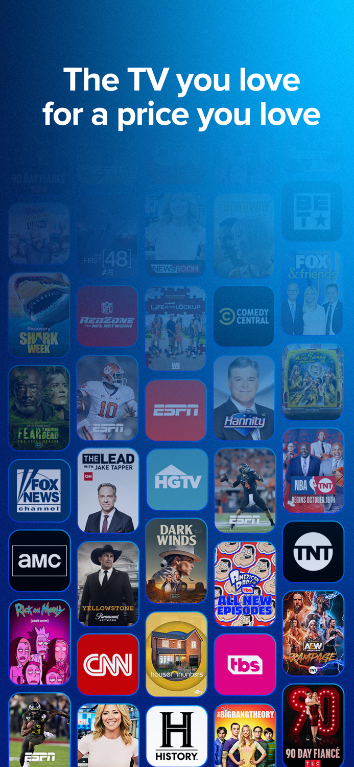 Sling Live TV Sports and News