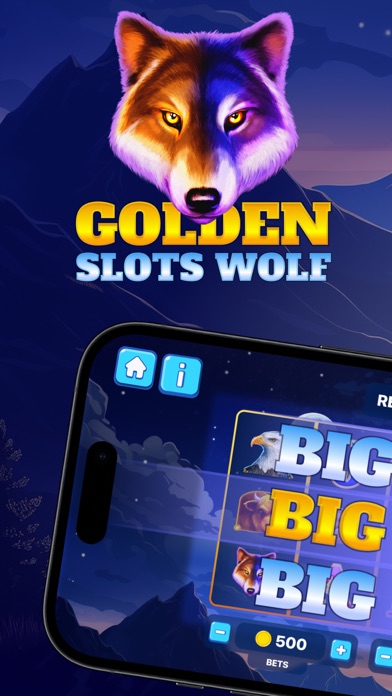 Golden Slots Wolf Screenshot
