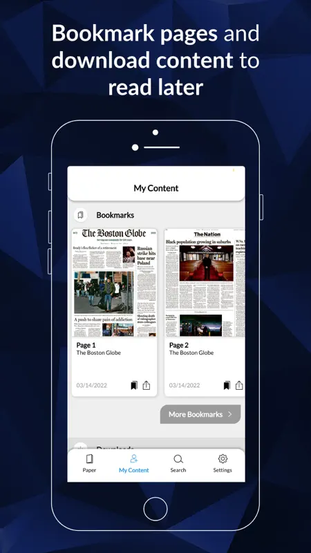 The Boston Globe ePaper screenshot 3 of 5