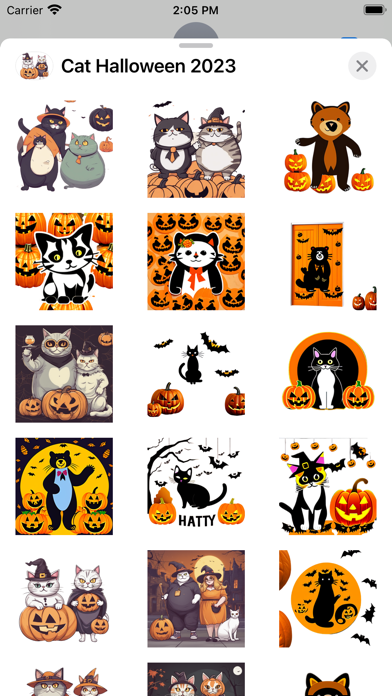 Cat Halloween 2023 Screenshot