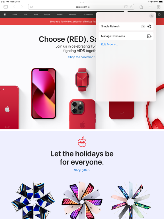 Screenshot #5 pour Simple Refresh for Safari