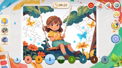 Paint Fairyland: Coloring Game Screenshot
