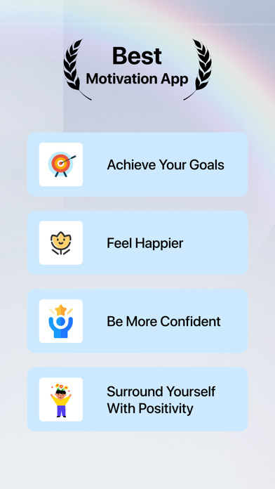 Inspire: Daily Affirmations Screenshot