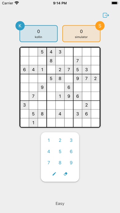 Sudoku Compete Screenshot