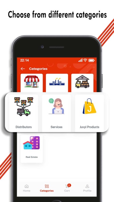 JUVYI - Online marketplace Screenshot