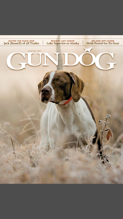 Gun Dog Magazine Screenshot