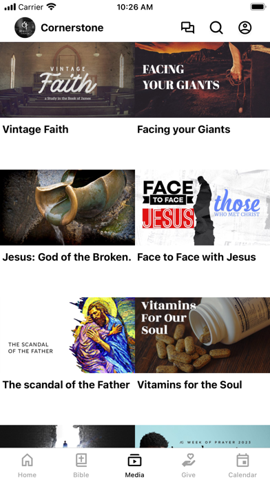 Cornerstone Church Mandeville Screenshot
