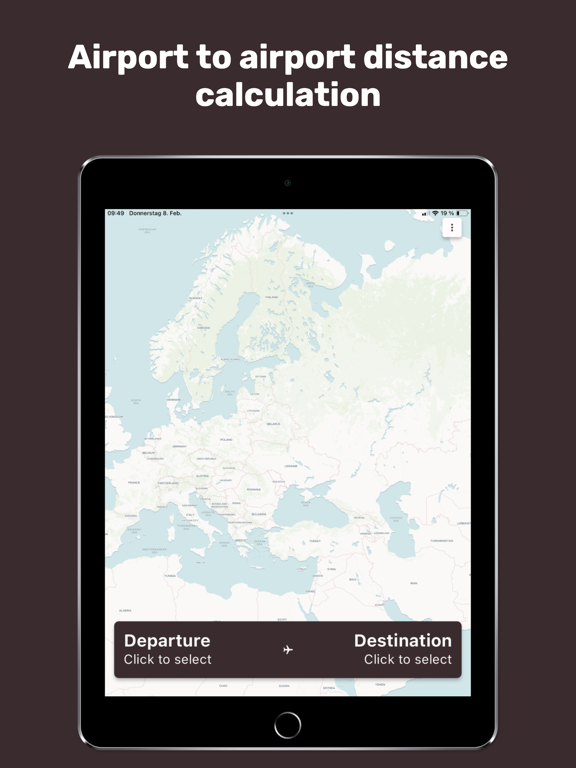 Screenshot #4 pour Airport Distance Calculator