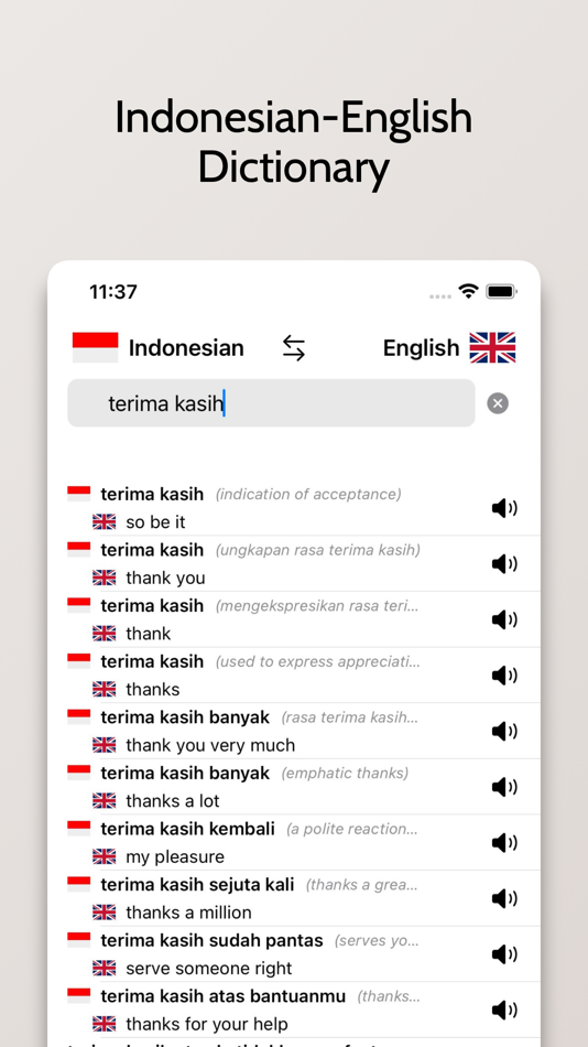 #4. Indonesian/English Dictionary (iOS) 由: FB PUBLISHING LLC