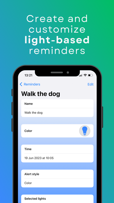 Light Reminders Screenshot