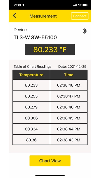BluetoothVue Screenshot