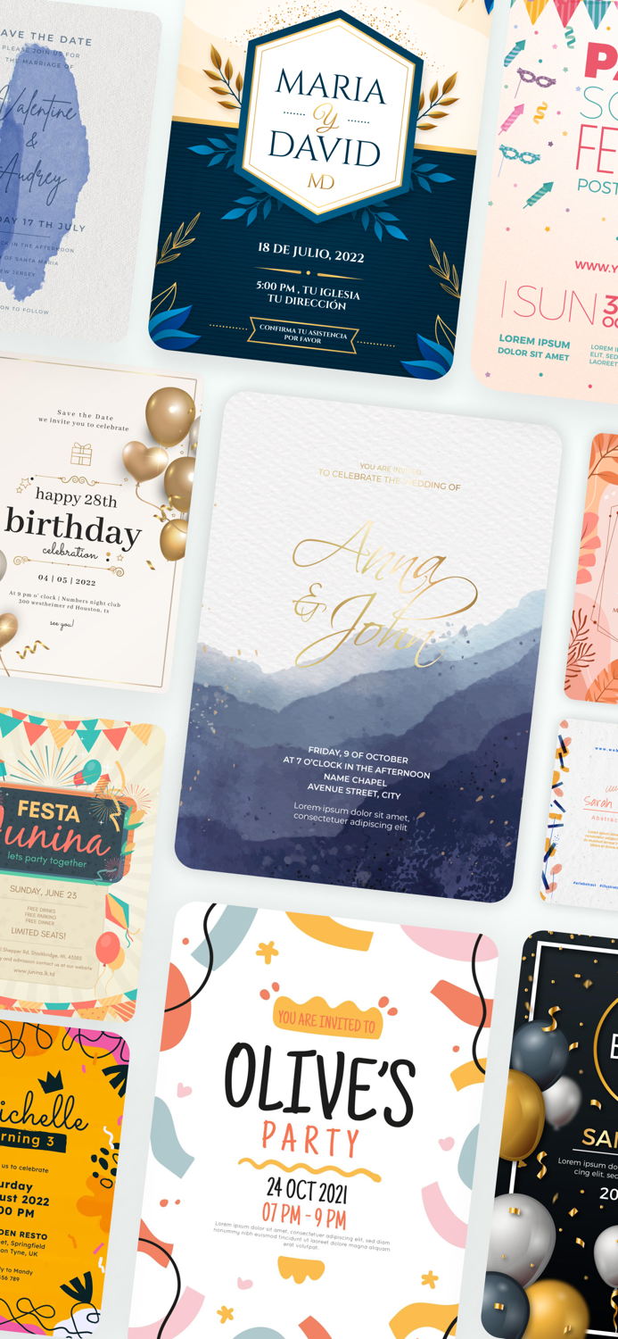 Invitation Maker Poster Card