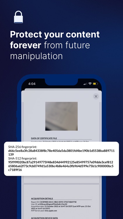 TrueScreen - Certify photos screenshot-5