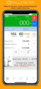 Rallymeter Pro screenshot #2 for iPhone