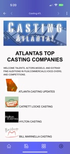 Casting ATL Casting Call Jobs screenshot #2 for iPhone
