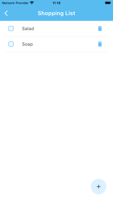 SmartBuy: Family Shoppinglist Screenshot