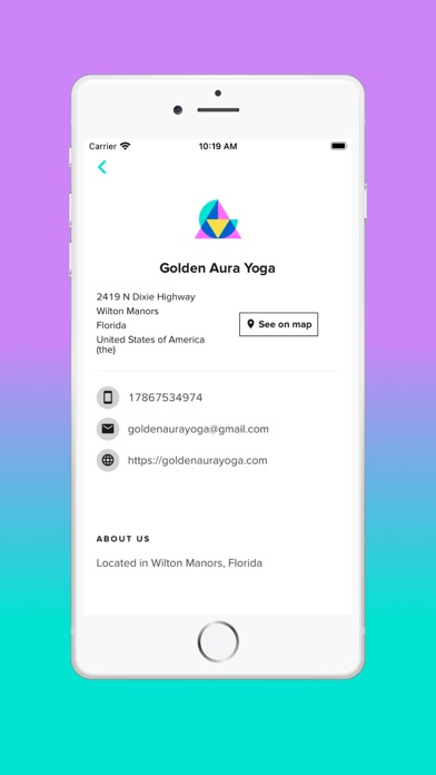 Golden Aura Yoga Screenshot
