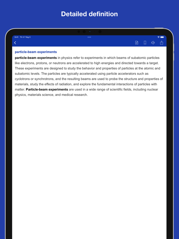Screenshot #5 pour Dictionary of Physics