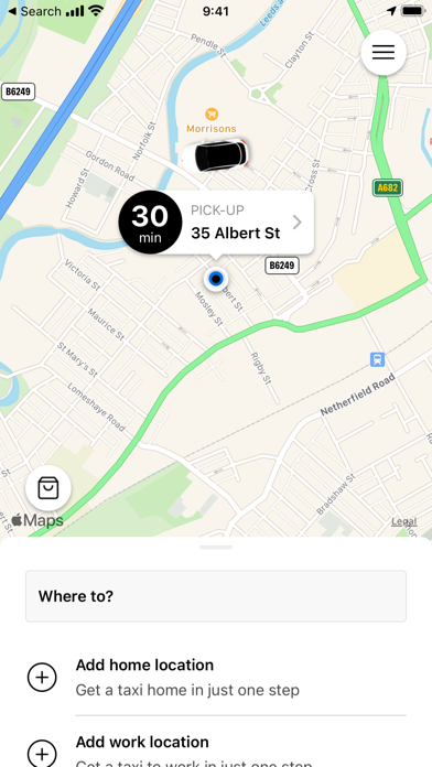 Cavalier Taxis. Screenshot