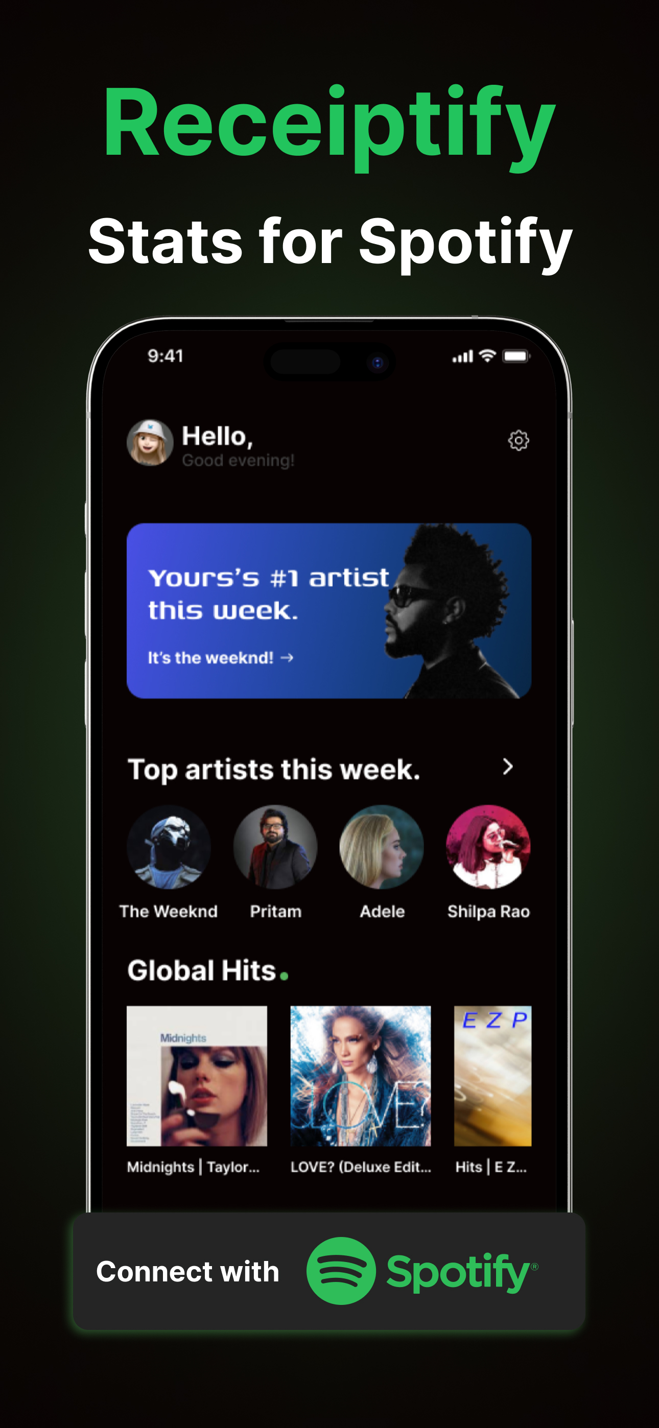 Receiptify - Get Music Receipt